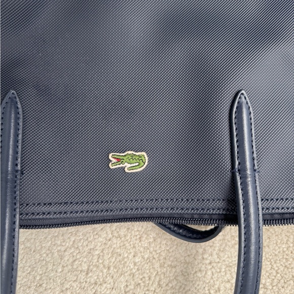 Lacoste Women's Navy Tote Bag - Picture 10 of 13